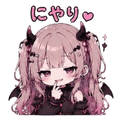 Little Devil Girl Stickers