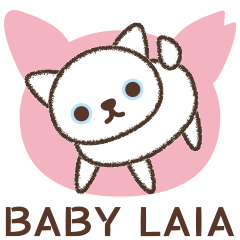 Sticker of a baby cat