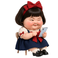 Funny face girl 239 BIG EN