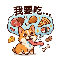 可愛柯基噗尼