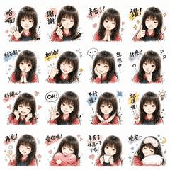 周小玲可愛貼圖