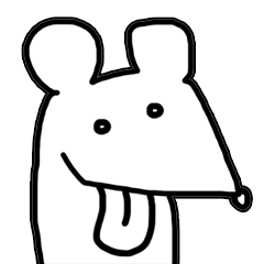 white mouse rat White animal series