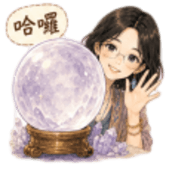 Healing Light & Crystal Stickers