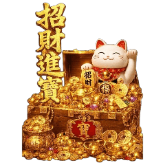 金光閃閃惹人愛-招財