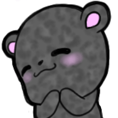 panther that convey emotions sticker