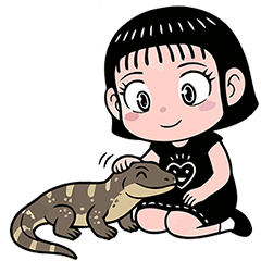 girl in black 01