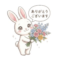 Daily Life with Flower Bunny (Polite)