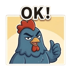 Cheeky Blue Chicken [Everyday Use]