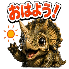 Juvenile triceratops