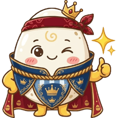 Meet the little "King Egg"