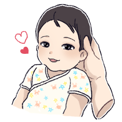 Everyday life with my beloved child