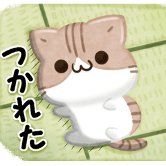 unmotivated calico cat summer 3D 2