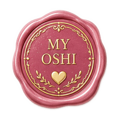 Oshi Love Wax Seal Stickers