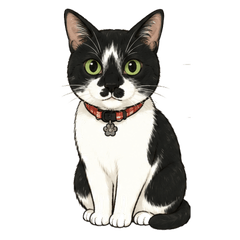 TenTen the Tuxedo Cat: Daily Stickers 2
