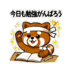 Red Panda Exam Cheer