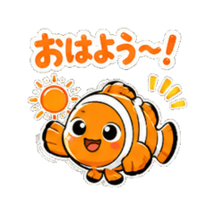 Clownfish2 - Daily Chat Stickers