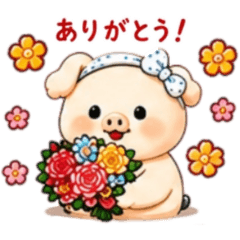 Poko & Moko：祝賀與日常實用貼圖
