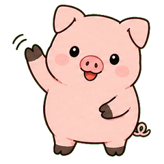 Stamp Factory 051 Mini Pig