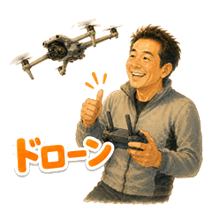 Fun Drone Talk Stickers