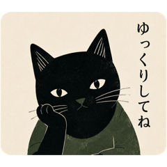 Our House Black Cat
