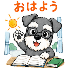 Studying Mini Schnauzer 24