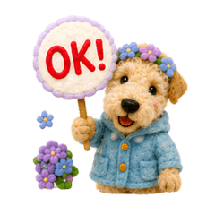 Lakeland Terrier Summer Stamp