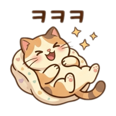 Snuggly Kitty in a Blanket