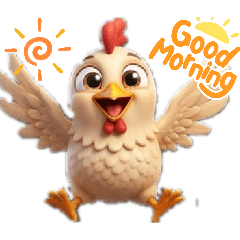 Chicken's name is Toriko.