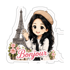 Parisian Piano Girl
