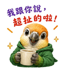凱克鸚鵡的日常_台灣慣用語篇