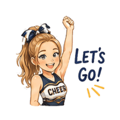 overseas cheerleader