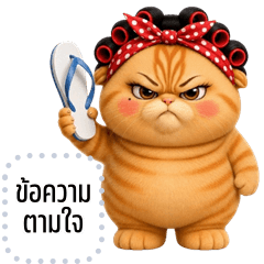 Message Stickers: Sassy Cat Auntie