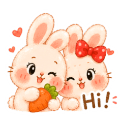 Winkbun Hops In With Love