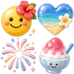 かわいいぷっくりシールスタンプ♡19