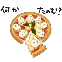 食べ物に紛れ込むハムスター4
