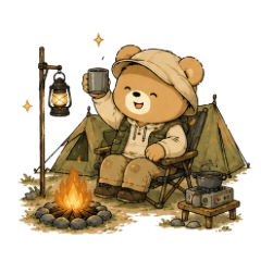 Real Thoughts of a Solo Camping Bear