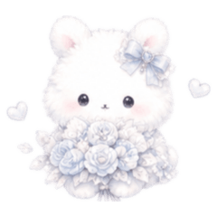 くまうさぎのバニラ - LINE スタンプ | LINE STORE