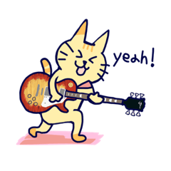 guitar and cat 2