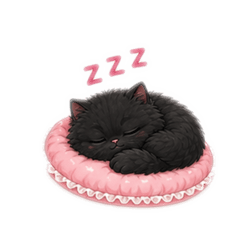 The black cat speaks Northern Thai.