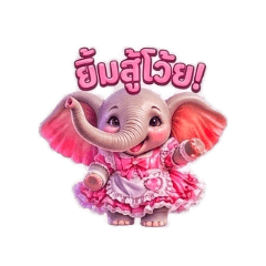 Pinky Elephants 6D