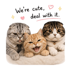 3 Cats the gang 3D
