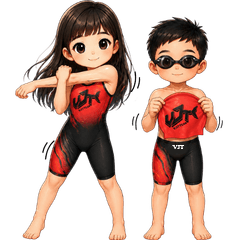 Nene and KnowKnow swim