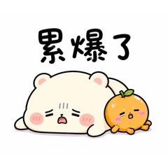 糯糯熊與橘寶的療癒日常