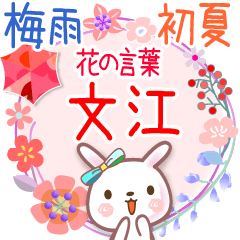 花の言葉◆梅雨&初夏●文江