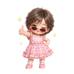 Pink Gingham Idol Girl (EN)