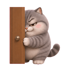 Peekaboo Chubby Cat Mood (EN)