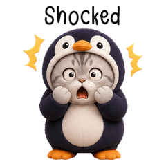Grumpy Penguin Suit Cat (EN)