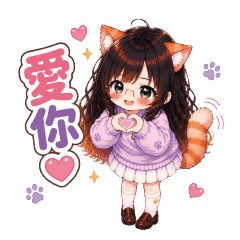 黏人貓耳女孩