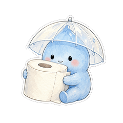 雨天情緒便利貼