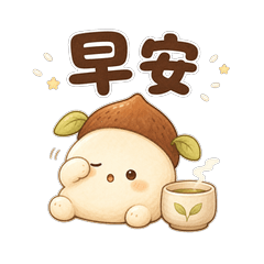 諾米栗子麻糬日常